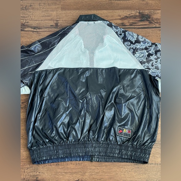 Nike Woven Track Jacket 'Paisley Black Navy White' (size wmns S) - Picture 7 of 9